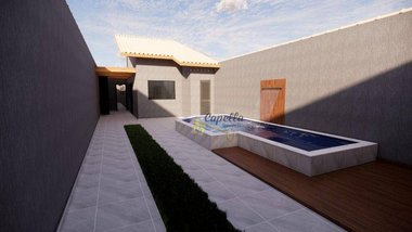 house em Rua Milton Martins Poitena, Jamaica (Praia) - Itanhaém - SP