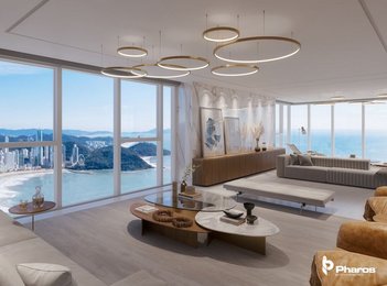 apartment em Avenida Atlântica, Centro - Balneário Camboriú - SC