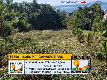 land_lot em Rodovia Tertuliano Brito Xavier, Canasvieiras - Florianópolis - SC
