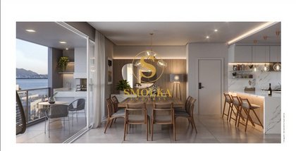 apartment em Haroldo Soares Glavan, Cacupé - Florianópolis - SC