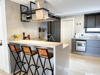 apartment em Rua Bento Viana, Água Verde - Curitiba - PR