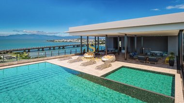 apartment em Felipe Schmidt, Centro - Florianópolis - SC