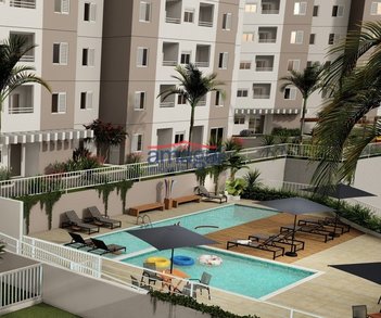 apartment em Rua Nadim Ruston, Loteamento Jardim Sol Nascente - Jacareí - SP