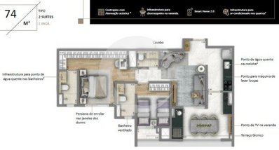 apartment em Rua São Nicásio, Alto da Mooca - São Paulo - SP