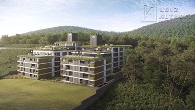 apartment em Estrada Haroldo Soares Glavan, Cacupé - Florianópolis - SC