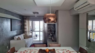 apartment em Rua Luiz Antônio de Andrade Vieira, Boqueirão - Praia Grande - SP