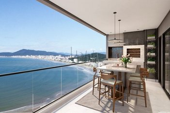 apartment em Avenida Governador Celso Ramos, Centro - Itapema - SC