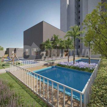 apartment em Rua Celso Eugenio da Silva, Residencial Fruta do Conde - Uberlândia - MG