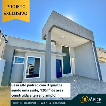 house em Travessa Margarida, Eucaliptos - Fazenda Rio Grande - PR