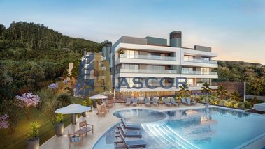 apartment em Estrada Haroldo Soares Glavan, Cacupé - Florianópolis - SC