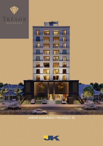 apartment em Vítor Meireles, Jardim Eldorado - Palhoça - SC