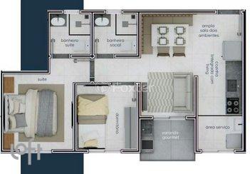 apartment em das Figueiras, Campestre - Santo André - SP