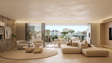 apartment em Rua Francisco Rocha, Batel - Curitiba - PR