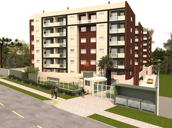 apartment em David Towns, Xaxim - Curitiba - PR