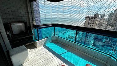 apartment em Rua Jamil Issa, Caiçara - Praia Grande - SP