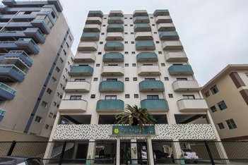 apartment em Rua São Cristóvão, Caiçara - Praia Grande - SP