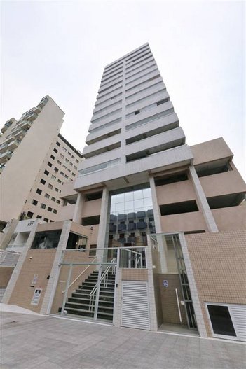 apartment em Praça Antonio Macedo Ferreira Morgado, Ocian - Praia Grande - SP