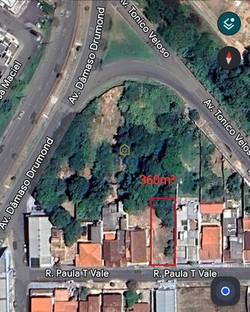 land_lot em Rua Uberaba, Centro - Araxá - MG