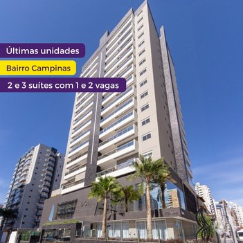 apartment em Rua Osni João Vieira, Campinas - São José - SC