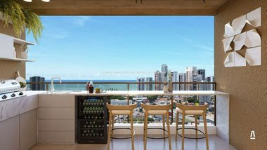 apartment em Avenida Barreto de Menezes, Piedade - Jaboatão dos Guararapes - PE