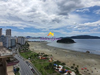 apartment em Avenida Manoel da Nóbrega, Itararé - São Vicente - SP