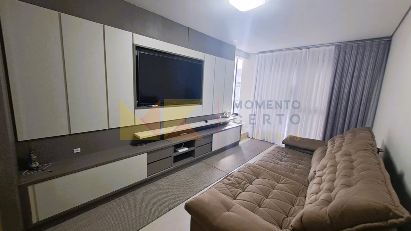 Sala integrada com cozinha