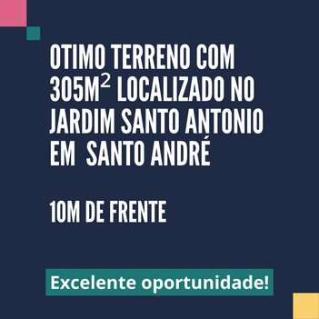 land_lot em Rua Ozanan, Vila Alto de Santo André - Santo André - SP