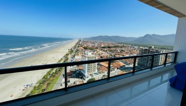 apartment em Rua Capitão Fritz Rogner, Caiçara - Praia Grande - SP