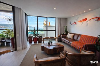 apartment em Rua Desembargador Ferreira Bastos, Coqueiros - Florianópolis - SC