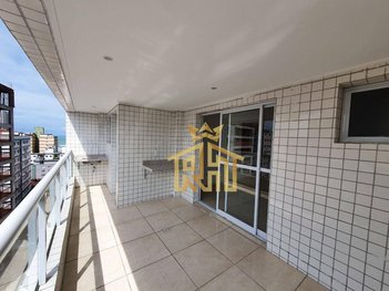 apartment em Avenida Presidente Kennedy, Mirim - Praia Grande - SP