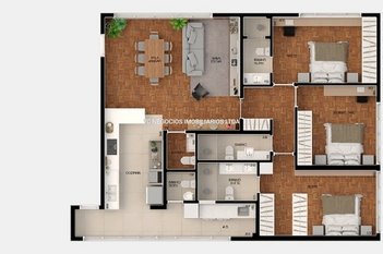 apartment em Rua Piauí, Higienópolis - São Paulo - SP