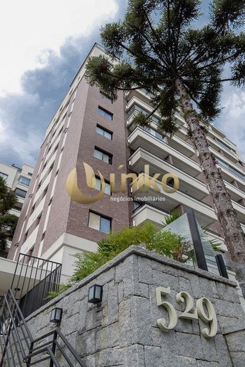 apartment em Rua Visconde de Nacar, Mercês - Curitiba - PR