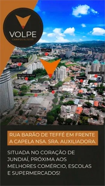 apartment em Rua Elias Juvenal de Mello, Jardim Ana Maria - Jundiaí - SP