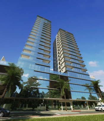 apartment em Rua 256, Meia Praia - Itapema - SC