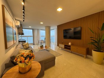 apartment em Avenida Beira Mar, Praia do Morro - Guarapari - ES