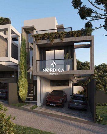 house em Avenida Cândido Hartmann, Santo Inácio - Curitiba - PR