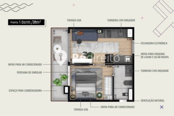 apartment em Rua Cunha Gago, Pinheiros - São Paulo - SP