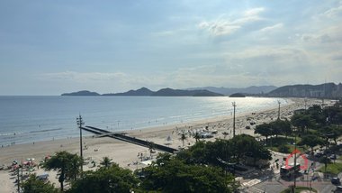 apartment em Avenida Bartholomeu de Gusmão, Boqueirão - Santos - SP