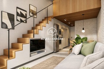 apartment em Rua Valdivia, Hugo Lange - Curitiba - PR