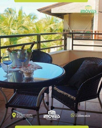 apartment em Avenida Mar Mediterrâneo, Porto das Dunas - Aquiraz - CE