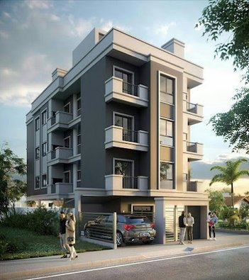 apartment em Olimpio João de Espindola, Nova Palhoça - Palhoça - SC