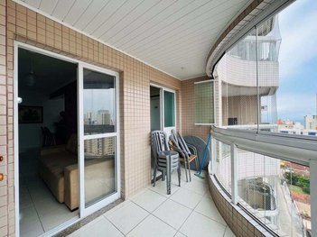 apartment em Rua Ophélia Caccetari Reis, Aviação - Praia Grande - SP