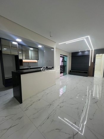 apartment em Rua Paraguaçu, Vila Scarpelli - Santo André - SP