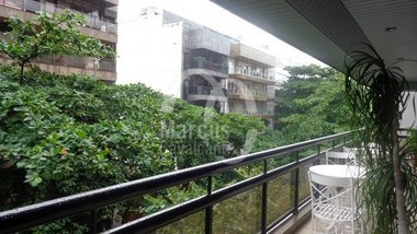 apartment em Rua Barão de Jaguaripe, Ipanema - Rio de Janeiro - RJ