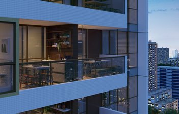 apartment em Avenida Conselheiro Rosa e Silva, Graças - Recife - PE