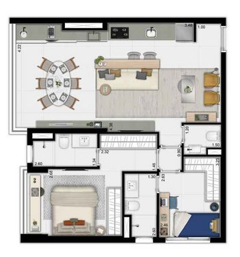 apartment em Avenida Pompéia, Vila Pompéia - São Paulo - SP