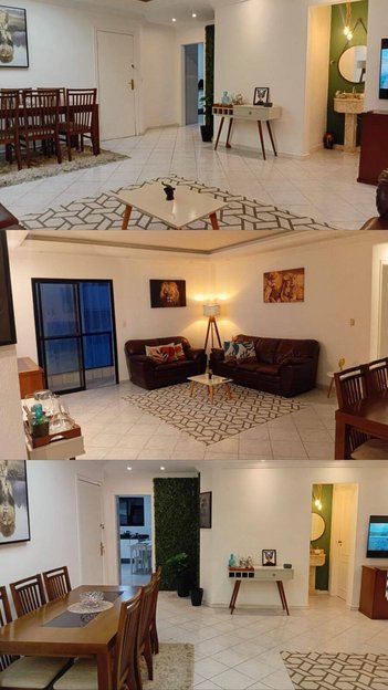 apartment em Rua Carlos Gomes, Ocian - Praia Grande - SP