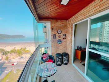 apartment em Avenida Presidente Castelo Branco, Canto do Forte - Praia Grande - SP