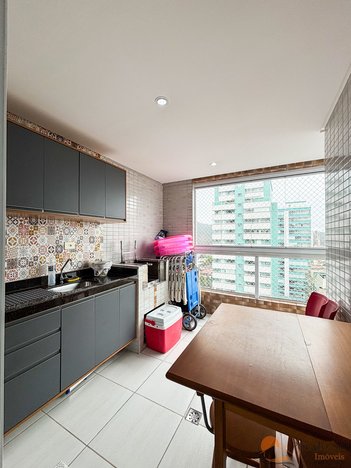 apartment em Avenida Rio Branco, Canto do Forte - Praia Grande - SP