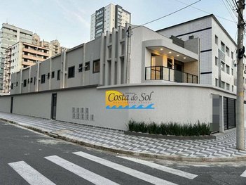 house em Rua Javaés, Tupi - Praia Grande - SP